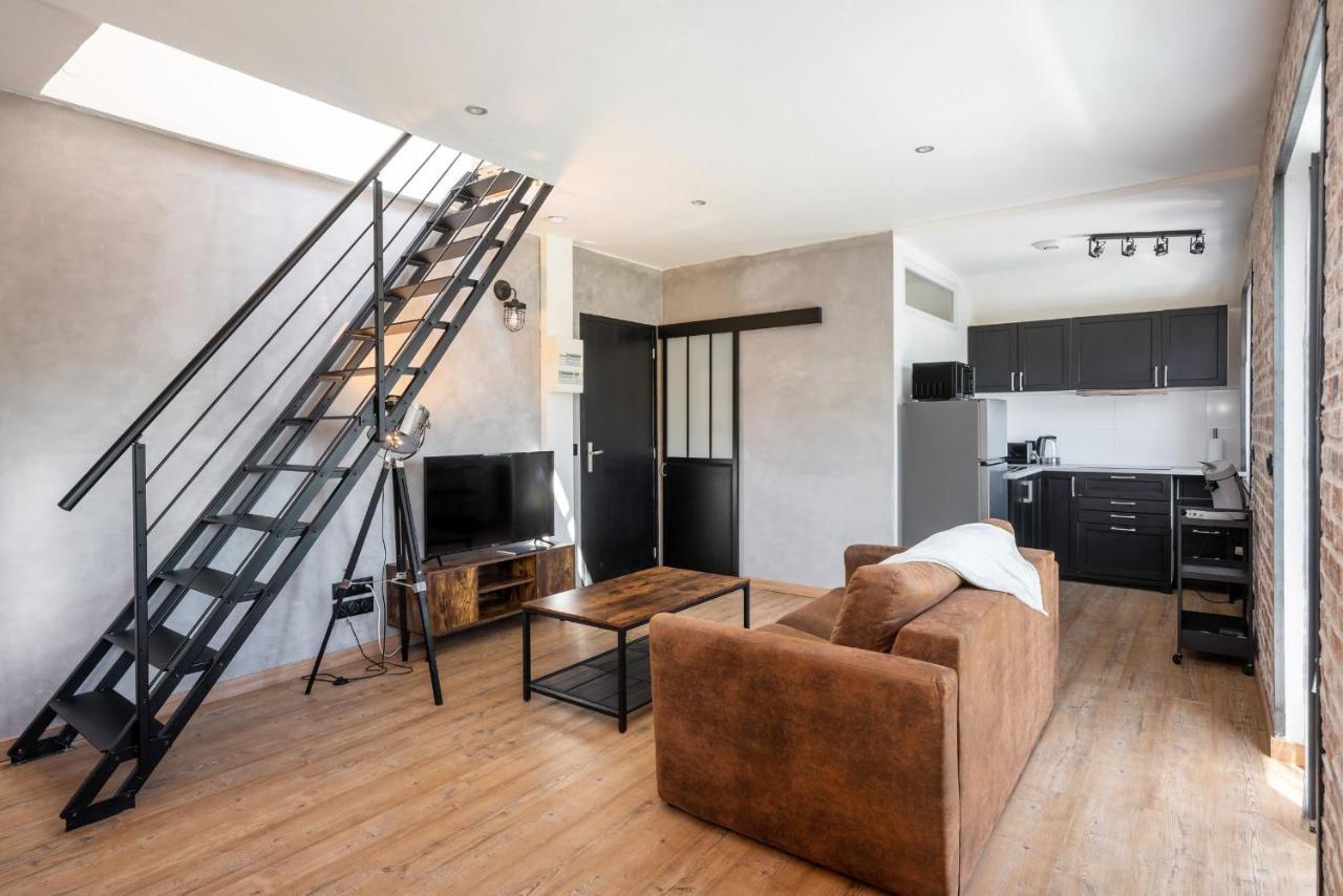 Apartamento Superbe Loft Industriel - Casa Vostra - Caution 800 Eur & Id Requises - Gaillard Tram-Frontiere Exterior foto
